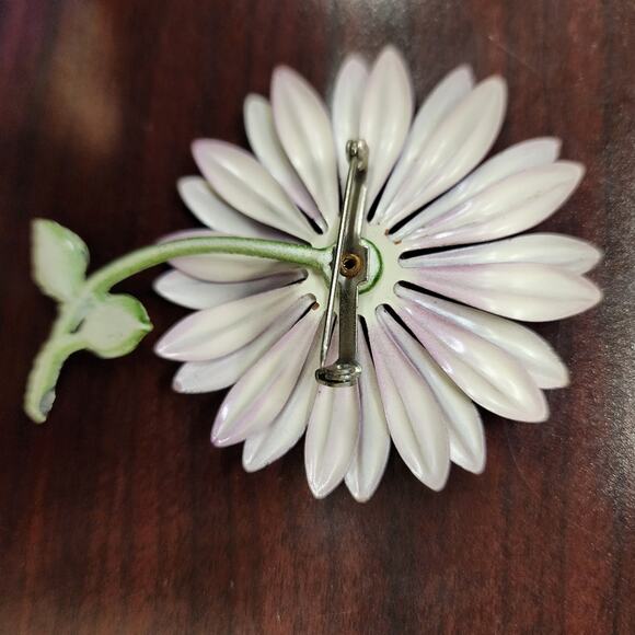 Purple Metal Brooch - Picture 6 of 6